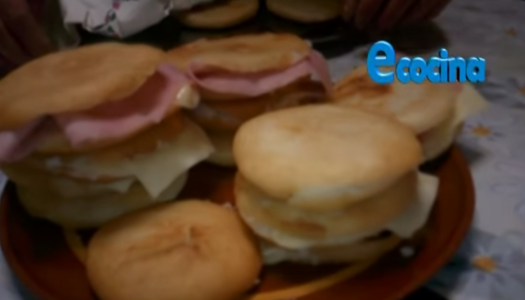 Como hacer Arepas con queso y jamon