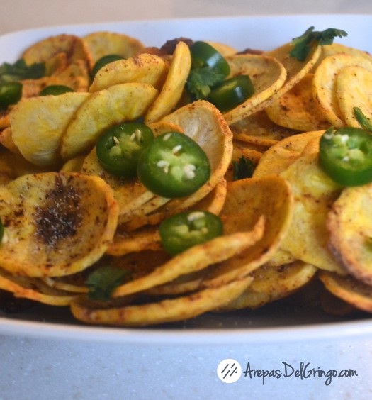 Basket of Plantain Chips