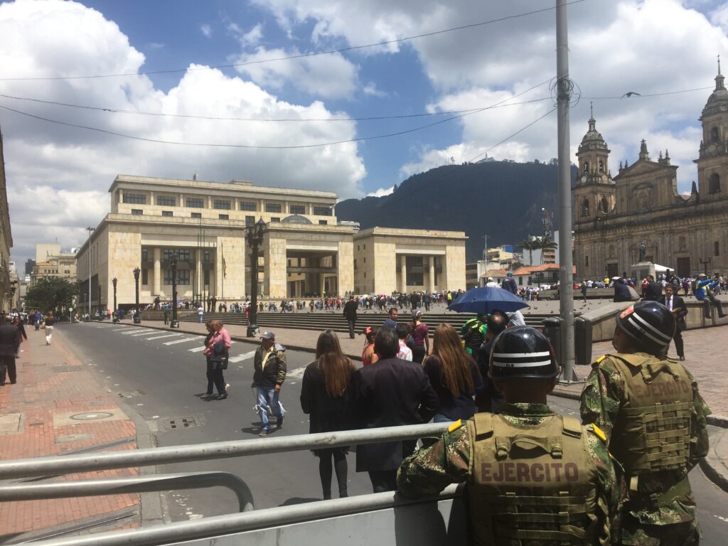 Plaza Bolivar Bogota